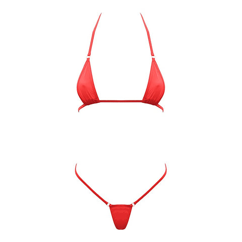 Spandex Fabric Women's Micro Bikini by Love In Leather