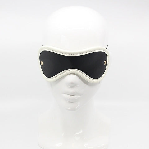 Black & Glow in The Dark Blindfold by Love In Leather