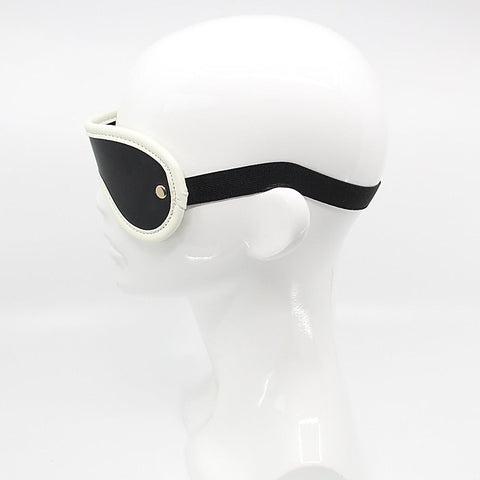 Black & Glow in The Dark Blindfold by Love In Leather