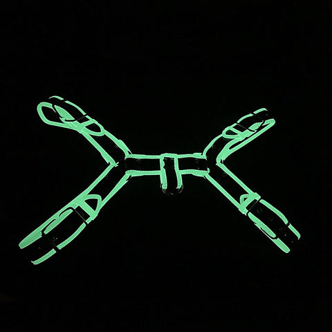 Glow In The Dark Bulldog Brace by Love In Leather