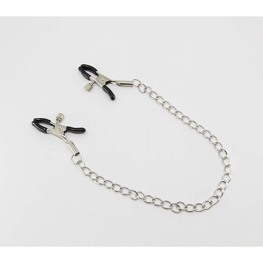 Chain Joined Women's Nipple Clamps by Love In Leather