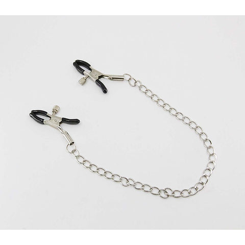 Chain Joined Women's Nipple Clamps by Love In Leather