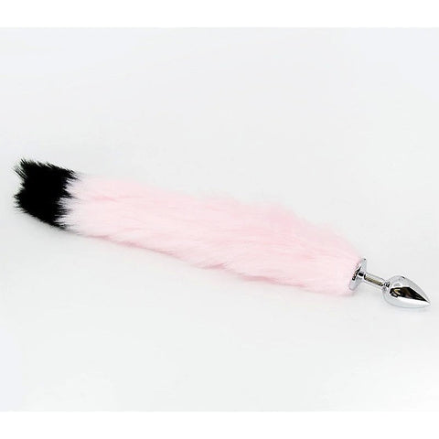 Fur Fox Tail Butt Plug Small by Love In Leather