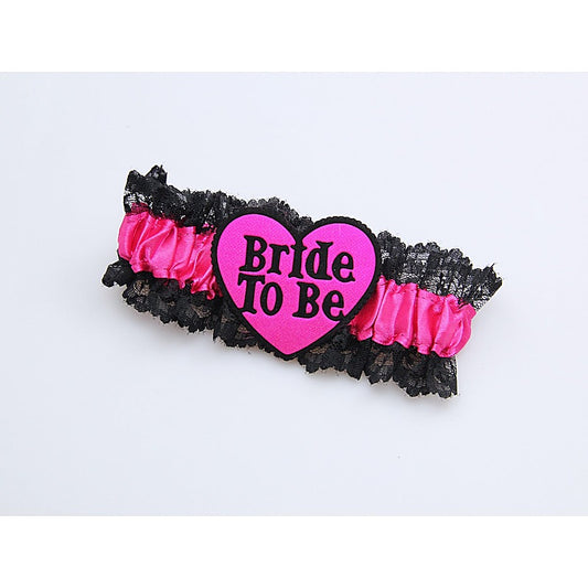 Bride to Be Sexy Leg Garter by Love In Leather