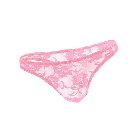 Mens Full Lace Sexy G-String by Love In Leather