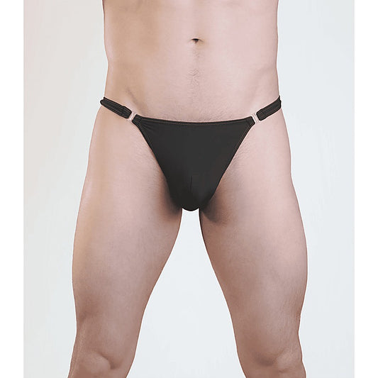 Men'S Quick Release Lycra G-String By Love In Leather