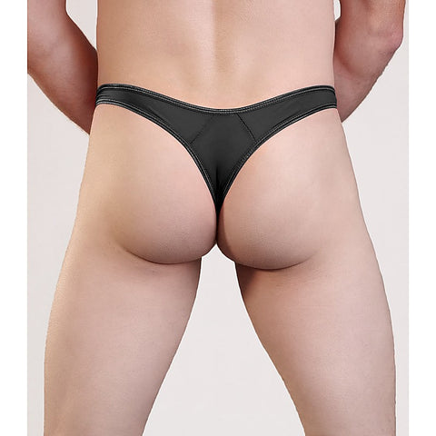 Men'S Quick Release Lycra G-String By Love In Leather