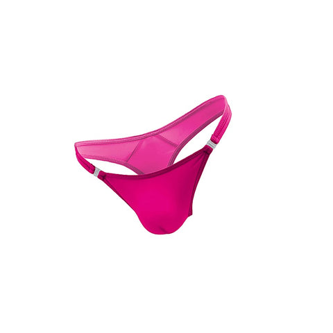 Men'S Quick Release Lycra G-String By Love In Leather