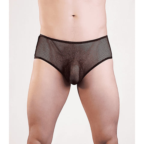 Men's Mesh Sexy Briefs by Love In Leather