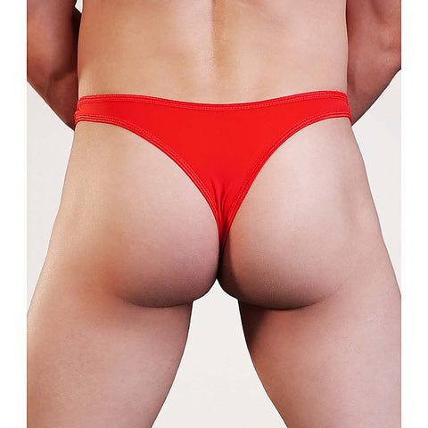 Plain Mens Lycra G-String S/M by Love In Leather