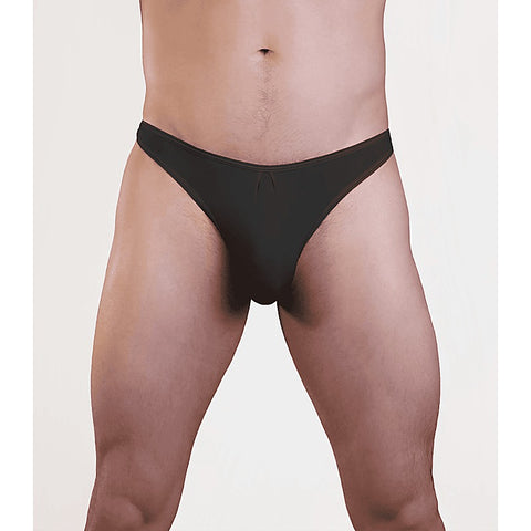 Plain Mens Lycra G-String L/XL by Love In Leather