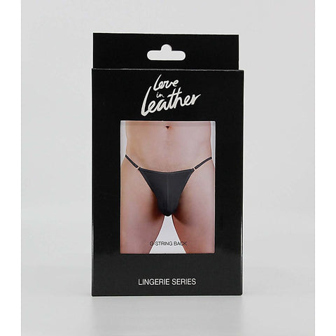 Soft Poly-Cotton Men's G-String by Love In Leather