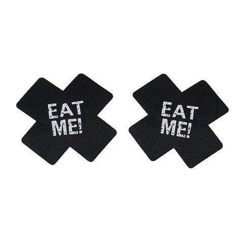 Eat Me Sexy Nipple Pasties by Love In Leather