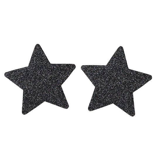 Glitter Star Womens Nipple Covers by Love In Leather