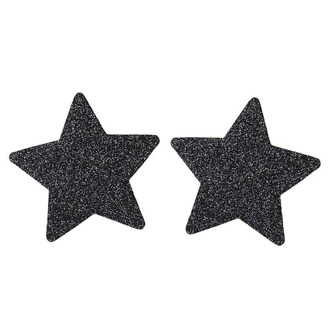 Glitter Star Womens Nipple Covers by Love In Leather