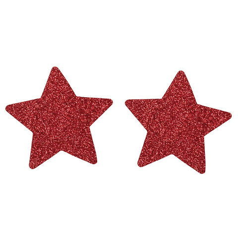 Glitter Star Womens Nipple Covers by Love In Leather