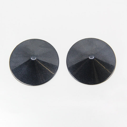 Round Metal Nipple Pasties by Love In Leather