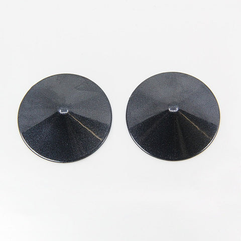 Round Metal Nipple Pasties by Love In Leather