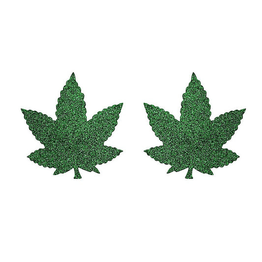 Maple Leaf Womens Nipple Pasties by Love In Leather