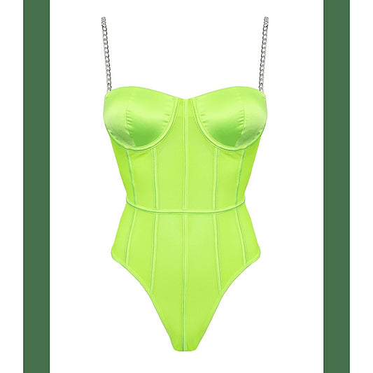 Fluro Mesh Sexy Women's Bodysuit by Muse