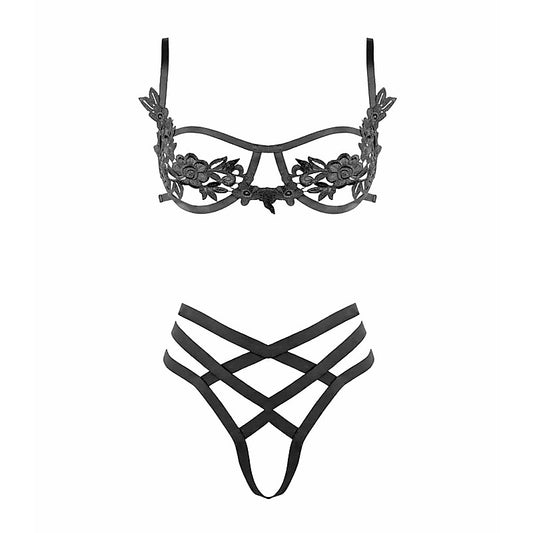 Open Cup Bra With Cut Out Bust by Muse