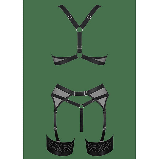 5-Piece Fetish Play Sexy Women's Lingerie Set by Muse