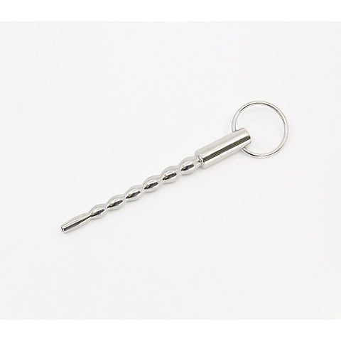 Stepped Ripple Penis Plug With Ring by Love In Leather