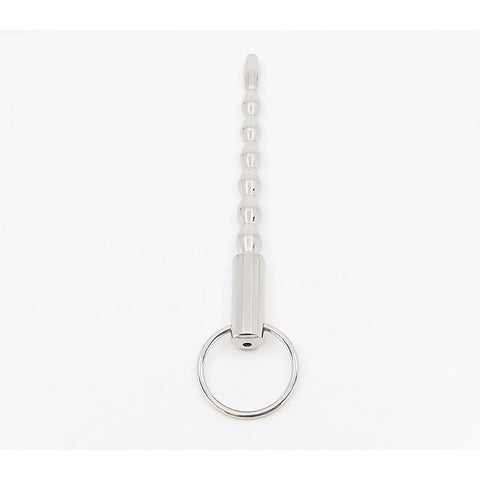 Stepped Ripple Penis Plug With Ring by Love In Leather