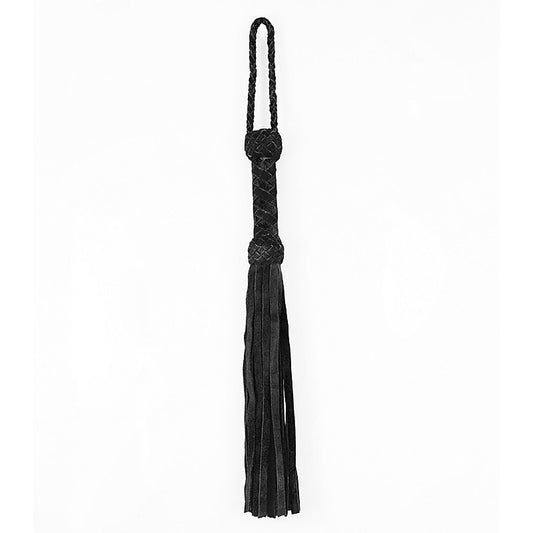 Long Suede Leather Flogger by Love In Leather
