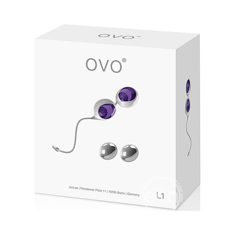 OVO L1 Silicone Kegel Love Balls by Xgen Products