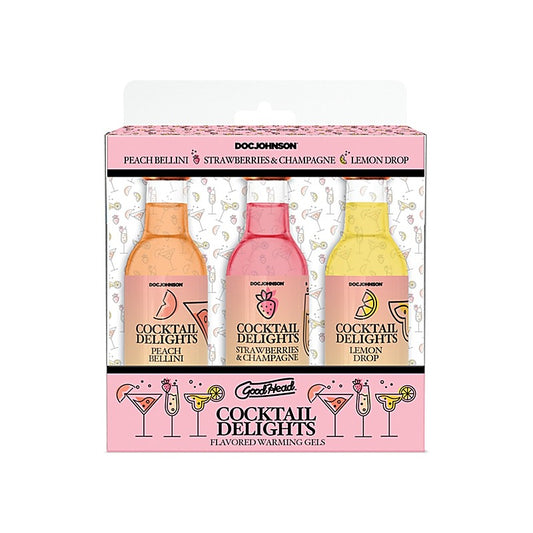 GoodHead Cocktail Delights Lubricant Kit by Doc Johnson