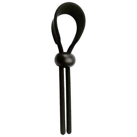 Nero Adjustable Silicone Wide Lasso Cock Ring by Evolved