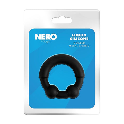 Nero Liquid Silicone Coated Metal C-Ring by Evolved