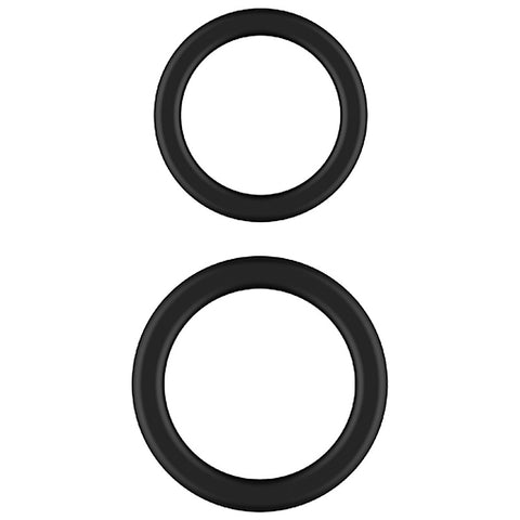 Nero Liquid Silicone 2 Pack Ball Stretcher Rings by Evolved
