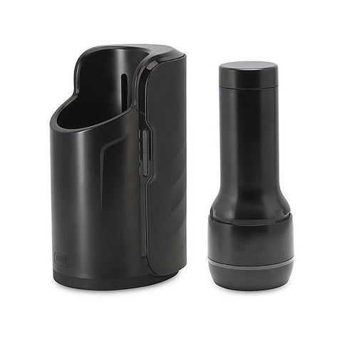 Keon Combo Set White With Male Stroker by Kiiroo