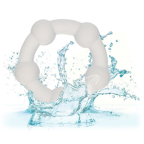 Alpha Liquid Silicone Beaded Cock Rings