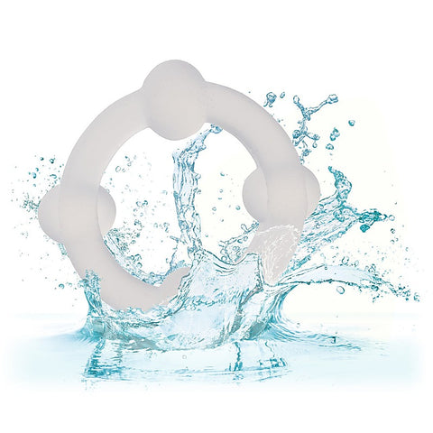 Alpha Liquid Silicone Double Stacker Cock Ring
