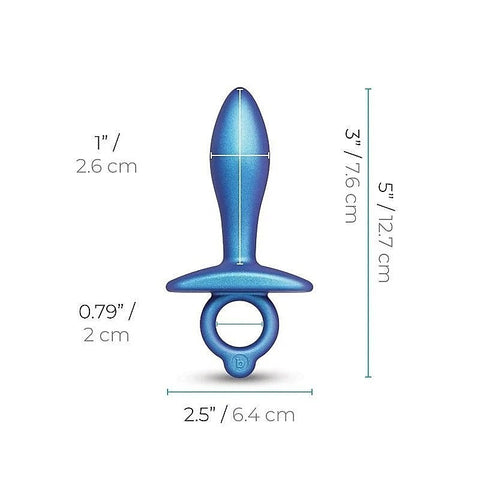 Butties Slide Silicone Anal Plug by B-Vibe