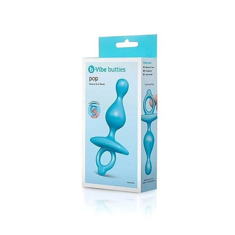 Butties Pop Beaded Silicone Butt Plug by B-Vibe