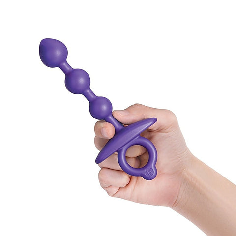 Butties ZIP Silicone Anal Beads by B-Vibe