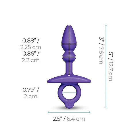 Butties Dart Silicone Anal Plug by B-Vibe