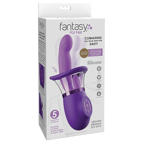 Fantasy for Her Ultimate Pleasure Pro Plus Rabbit Vibrator
