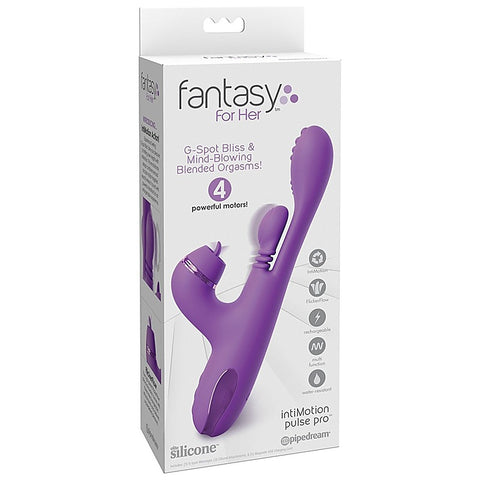 IntiMotion Pulse Pro Rabbit Massager by Pipedream Products