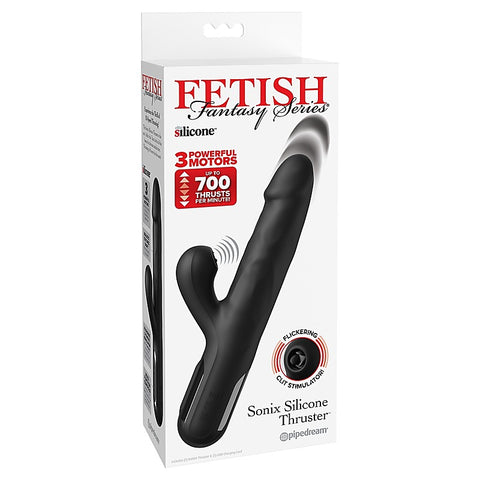 Fetish Fantasy Series Sonix Silicone Thruster Rabbit Vibe