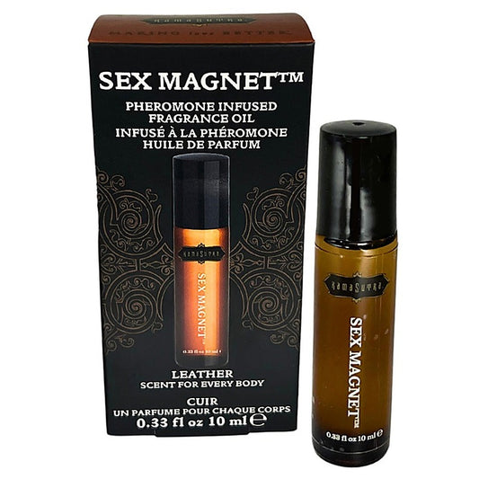 LEATHER Sex Magnet Pheromone Roll-On by Kama Sutra