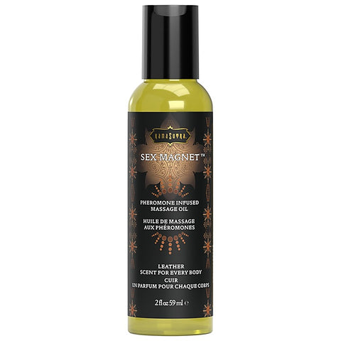 Kama Sutra LEATHER Sex Magnet Massage Oil