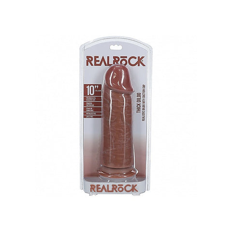 RealRock Ultra Realistic Extra Thick No Ball Dildo