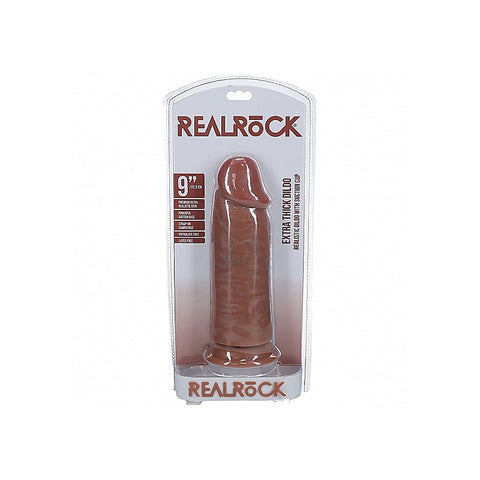 RealRock Ultra Realistic Extra Thick No Ball Dildo