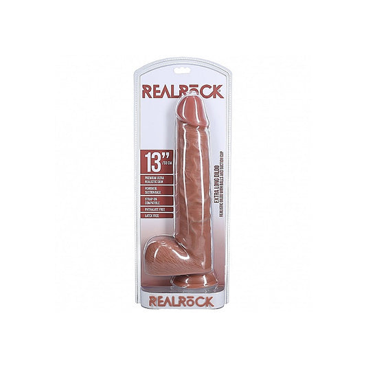 RealRock Ultra Realistic Extra Large Dildo With Balls