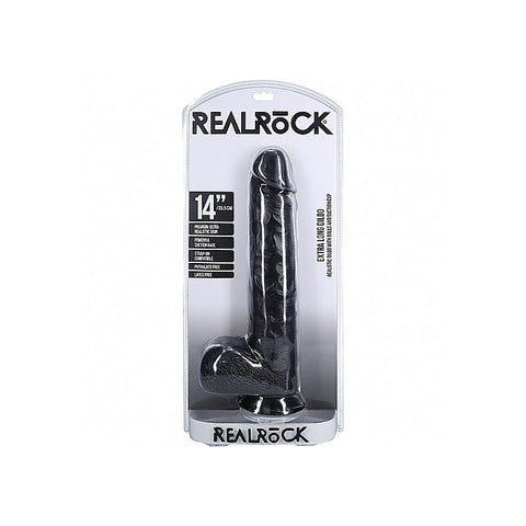 Realrock Extra Large Straight D/ildo with Balls 35.5cm